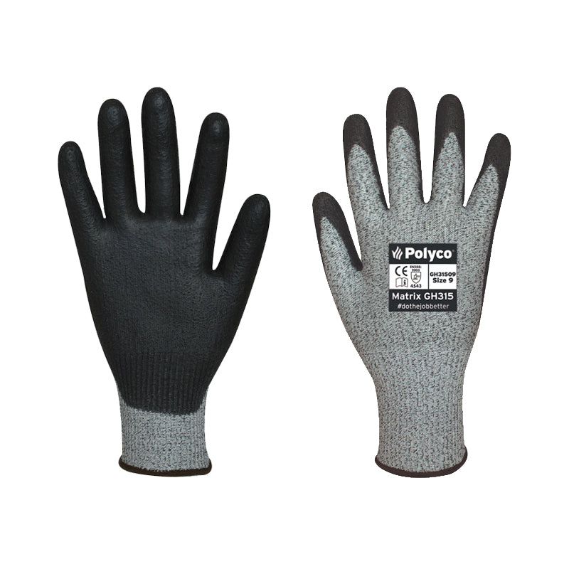 Polyco Matrix GH315 Level 5 Cut-Resistant Gloves – O'Sullivan Safety