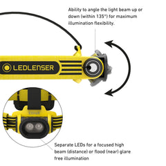 ATEX EXH6R RECH LED Headlamp Zone 0/21