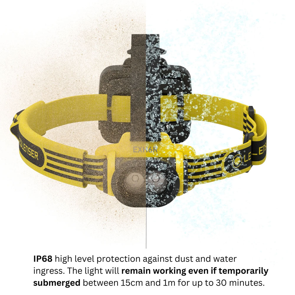 ATEX EXH6R RECH LED Headlamp Zone 0/21