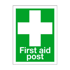 Corriboard Sign First Aid Post - 051