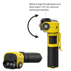 ATEX EXC7R Right Angle Rechargeable Torch Zone 0/21