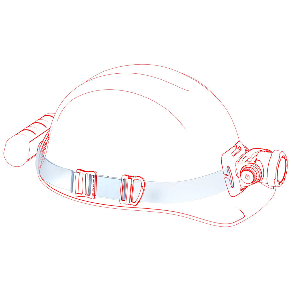 H15R Work Rechargeable Head Torch - 1000lm