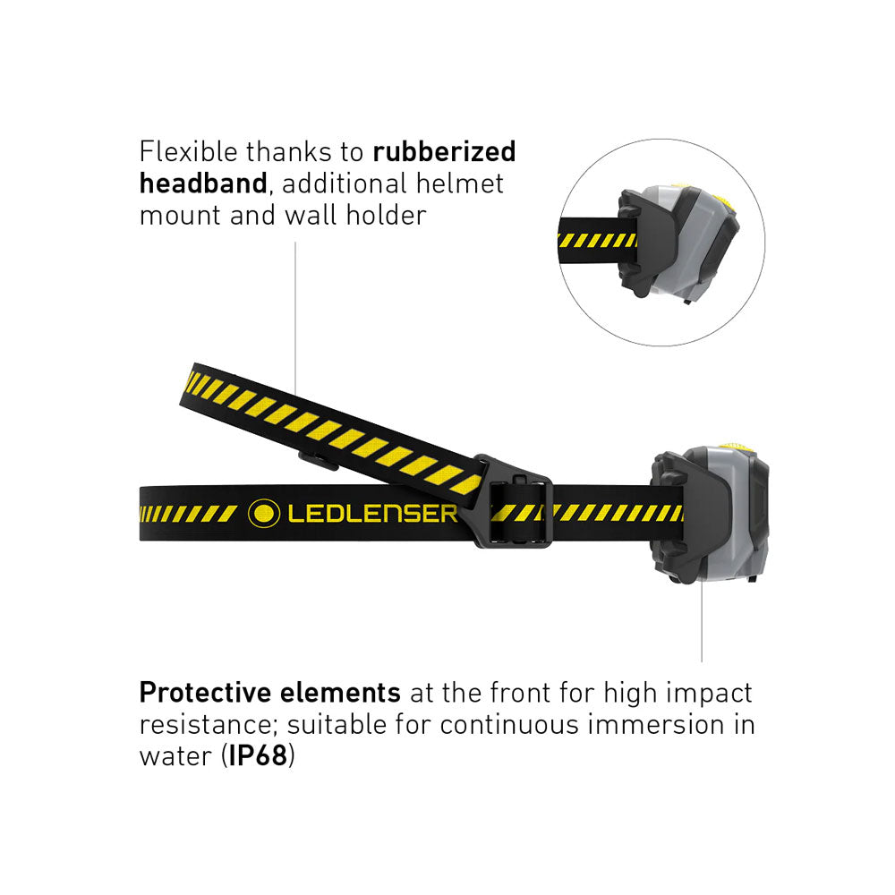 HF6R WORK RC LED Rechargeable Head Lamp - 800lm