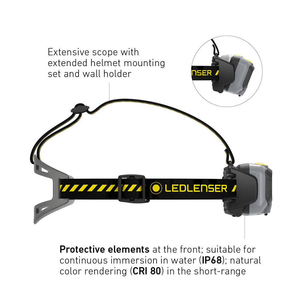 HF8R WORK RC LED Rechargeable Head Lamp - 1600lm