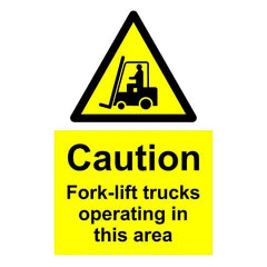 Corribord Sign Forklift In Operation - 012