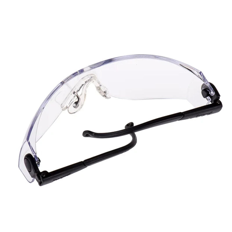 Honeywell Safety OP-TEMA Burgundy, Clear Lens Safety Glasses