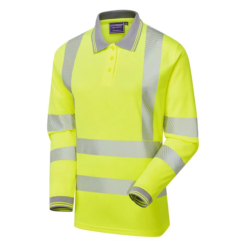 Ladies Hi Vis Jaya Bird Eye Polo