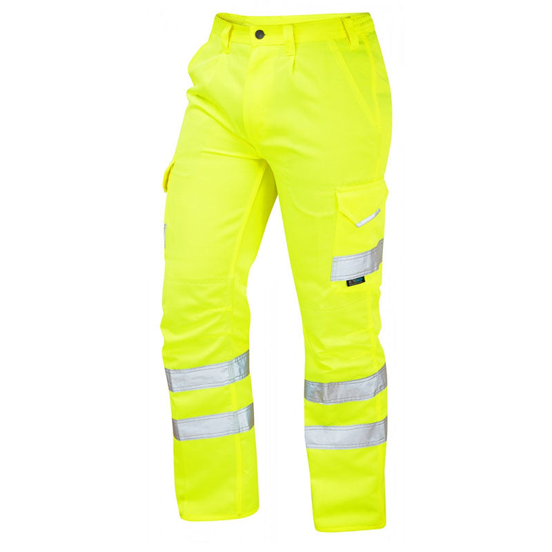 BIDEFORD EcoViz Poly/Cotton Hi-Vis Cargo Trousers
