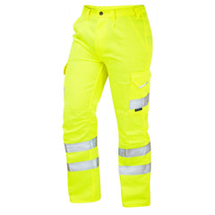 BIDEFORD EcoViz Poly/Cotton Hi-Vis Cargo Trousers