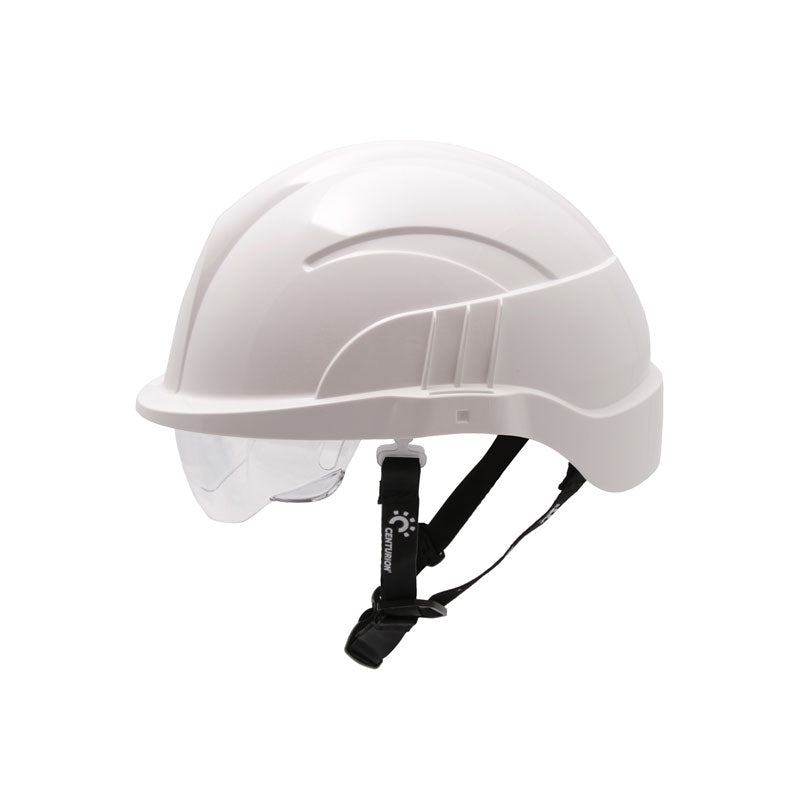 Centurion Vision Wheel Ratchet Helmet - White