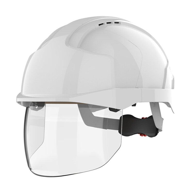 EVO® VISTAshield® Safety Helmet with Integrated Faceshield