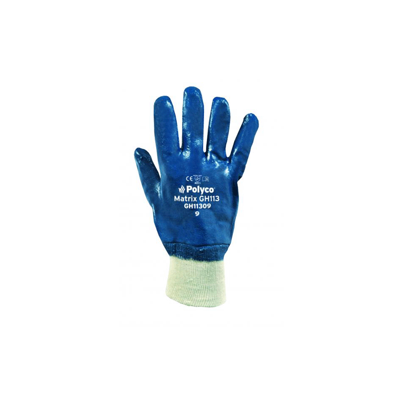 Polyco Matrix GH113 Fully Coated Nitrile Gloves – O'Sullivan Safety