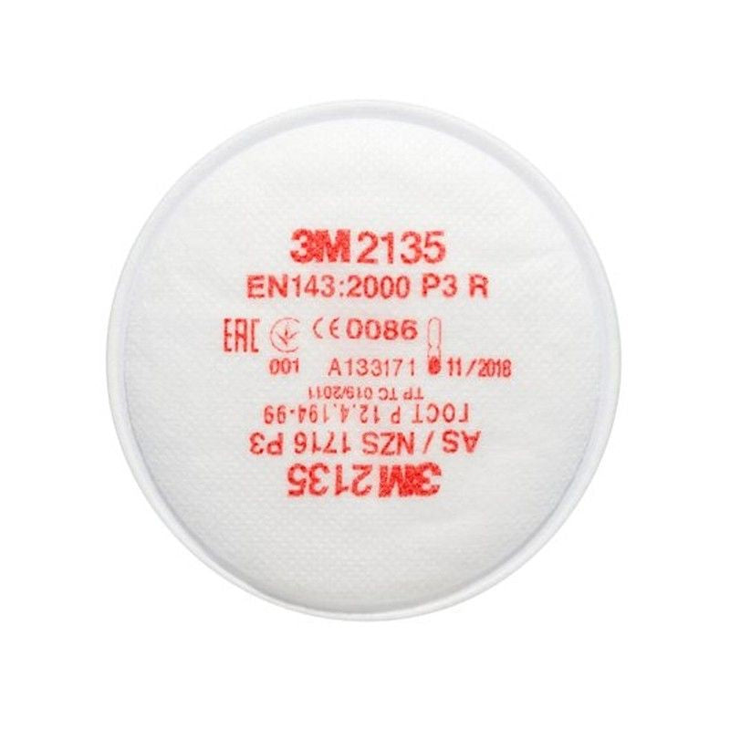 3M P3 Replacement Particulate Twin Filters - 2135