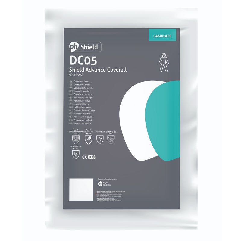 DC05 Disposable Coverall Type 6/5 - White