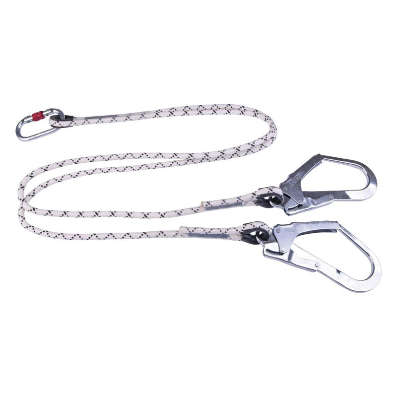 Delta Plus Braided Double Lanyard 1.5M - LO147150CDD