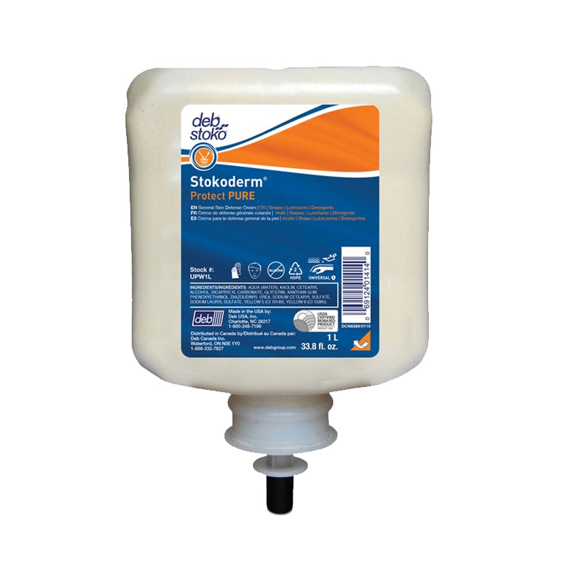 Stokoderm® Protect Pure Skin Protection Cream - 1l Cartridge