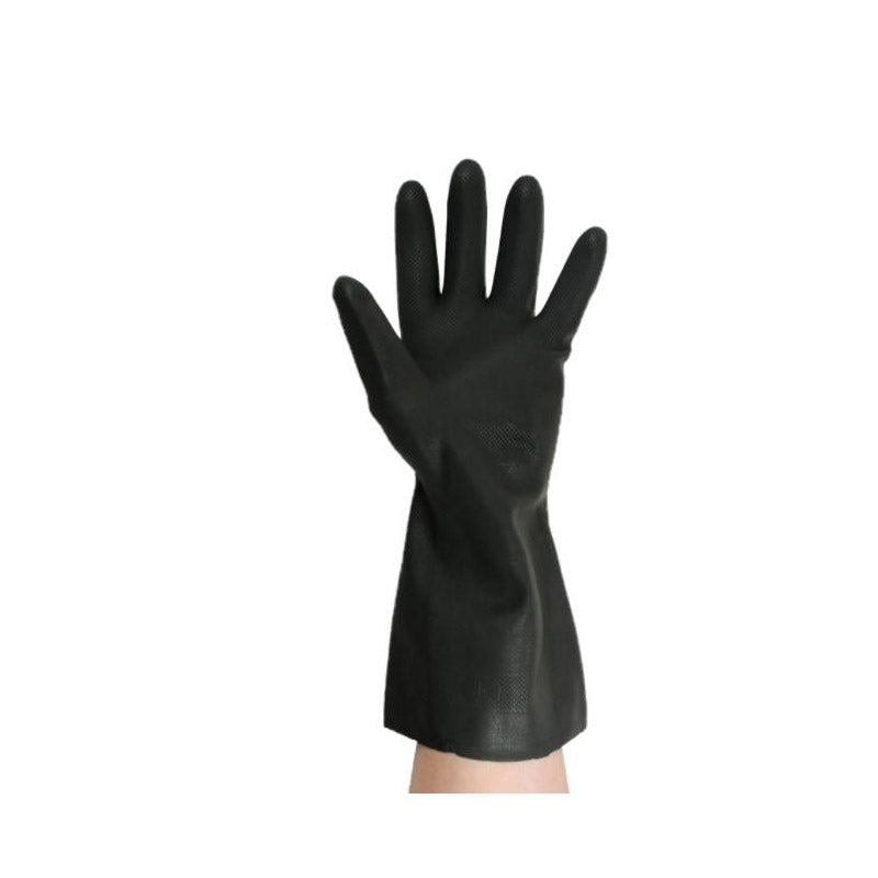 Industrial Black Rubber Gloves