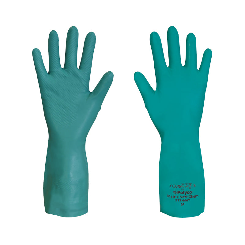 Polyco Matrix® Nitri-Chem Chemical Resistant Gloves – O'Sullivan Safety