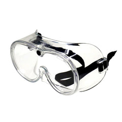 Clear Unvented Safety Goggles E30 - Anti Fog