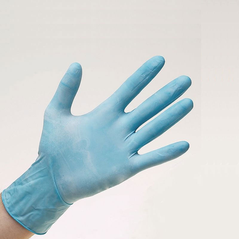 Warrior Blue Powder Free Nitrile Gloves - Pack of 100